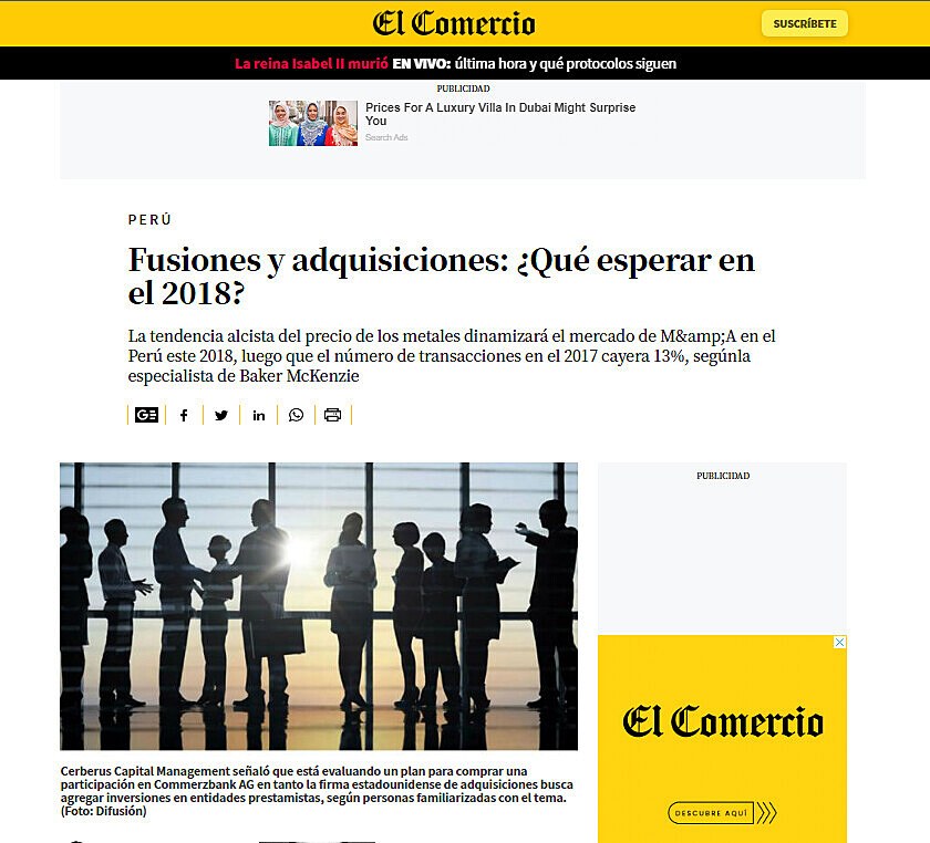 Fusiones y adquisiciones: Qu esperar en el 2018?